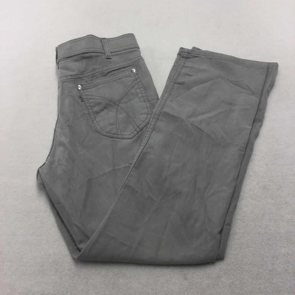 Vintage Levis 533 Jeans Mens 34x31 Gray Medium Wash Relaxed Straight Denim USA